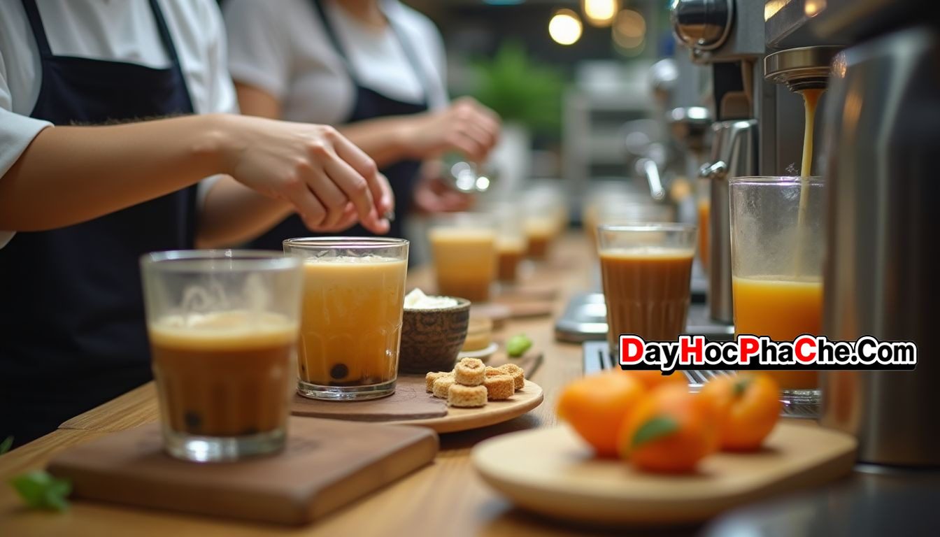 Cách Làm Sữa Tươi Trân Châu Đường Đen Đang Hot Để Kinh Doanh