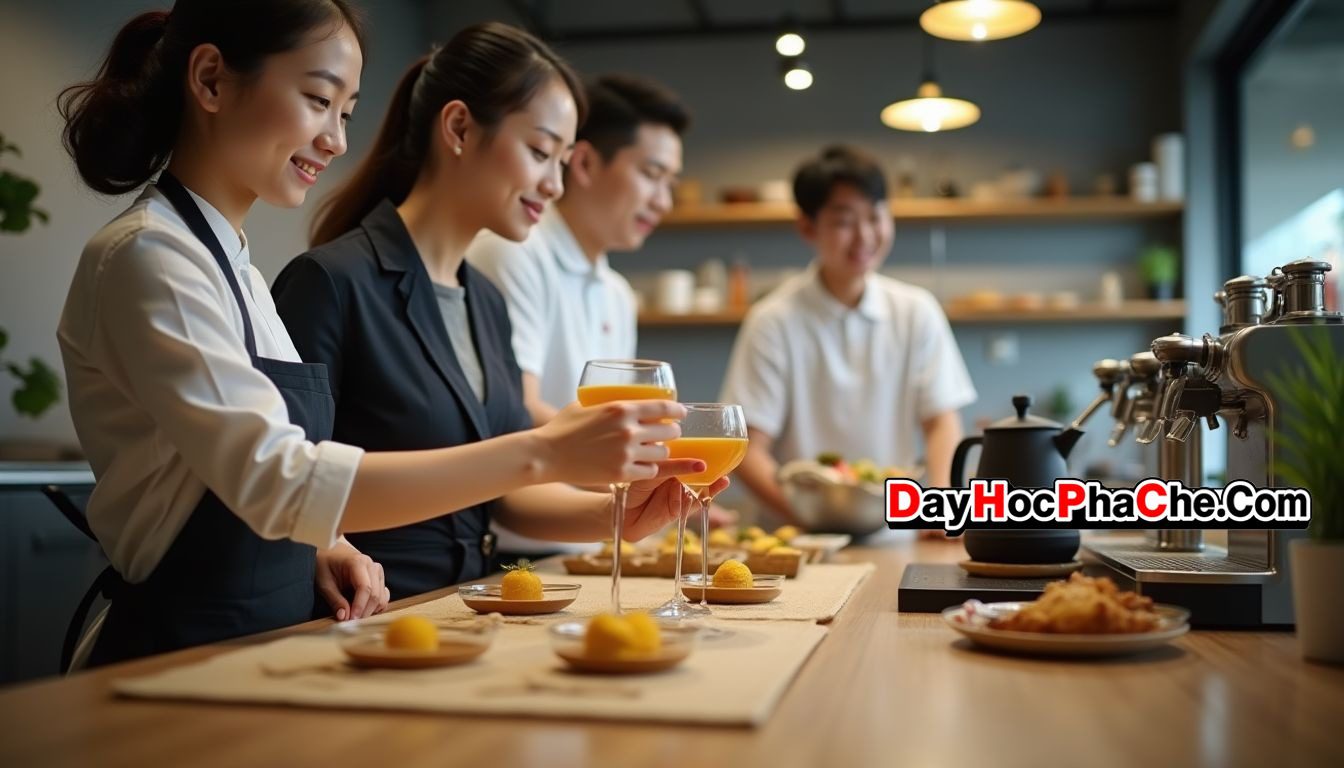 Cách Pha Chế Đồ Uống Không Cồn (Mocktail) Cho Quán: Hướng Dẫn Chi Tiết
