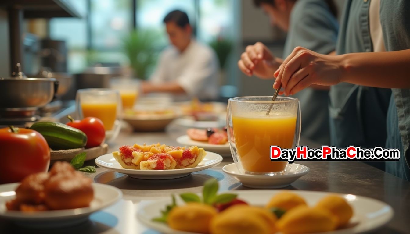 Cách Pha Nước Ép Ngon Chuẩn Vị Bán Quán