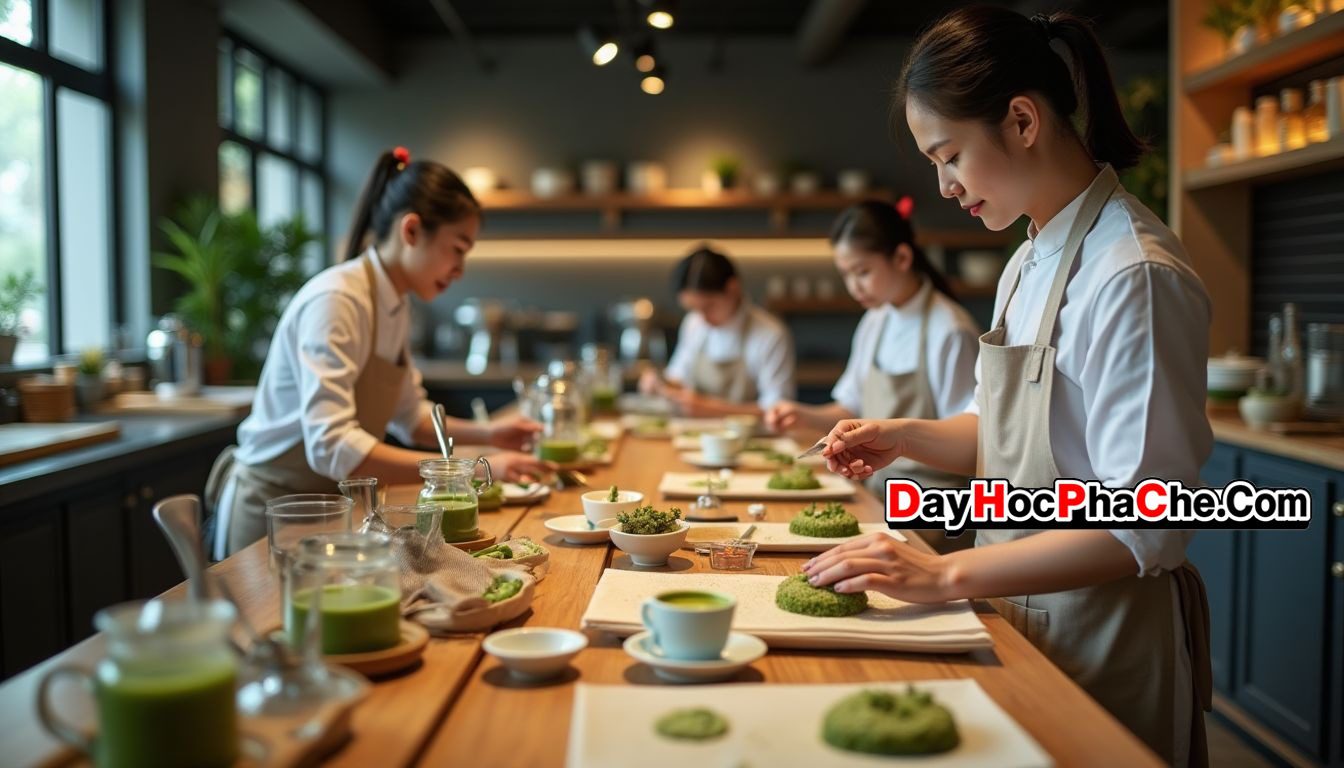 Công Thức Đá Xay Matcha Đơn Giản Để Bán Quán Đắt Khách