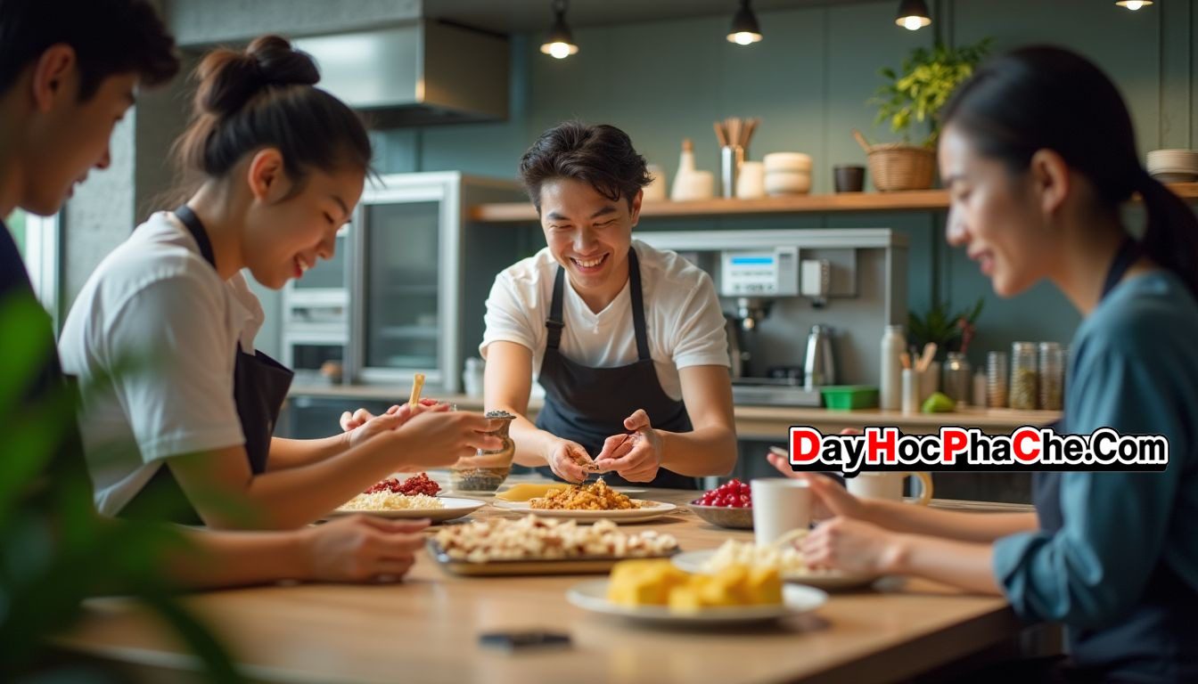 Hướng Dẫn Cách Làm Trân Châu Trắng và Trân Châu Hoàng Kim Tại Nhà