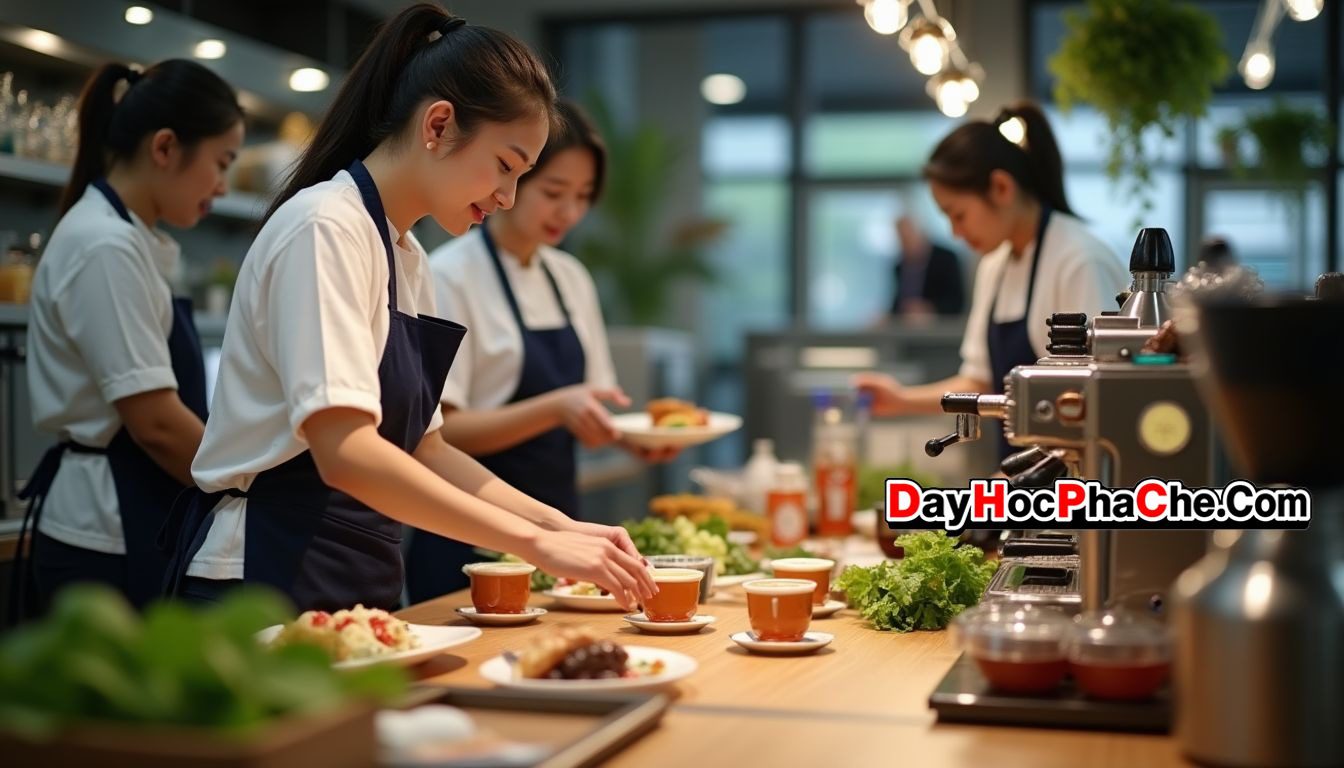 Kinh Nghiệm Mở Quán Cà Phê Sân Vườn Kết Hợp Bán Online