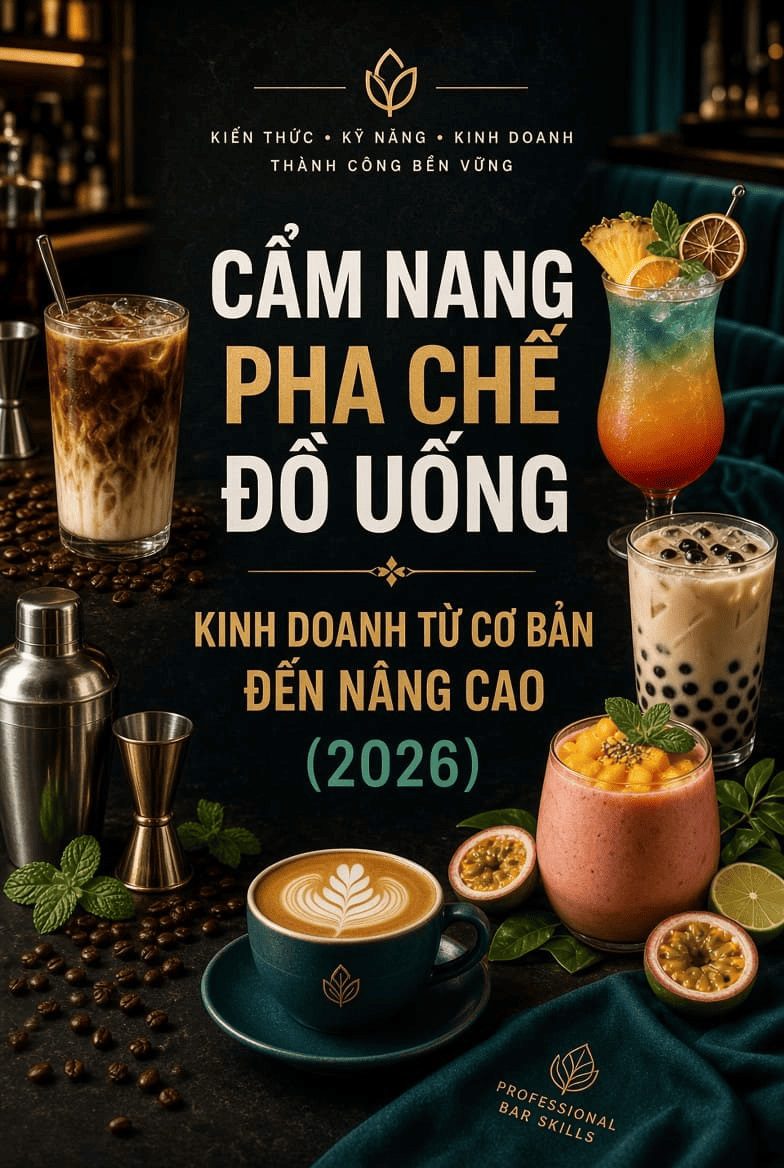 Pha Chế Đồ Uống Kinh Doanh: Cẩm Nang Từ A-Z 2026