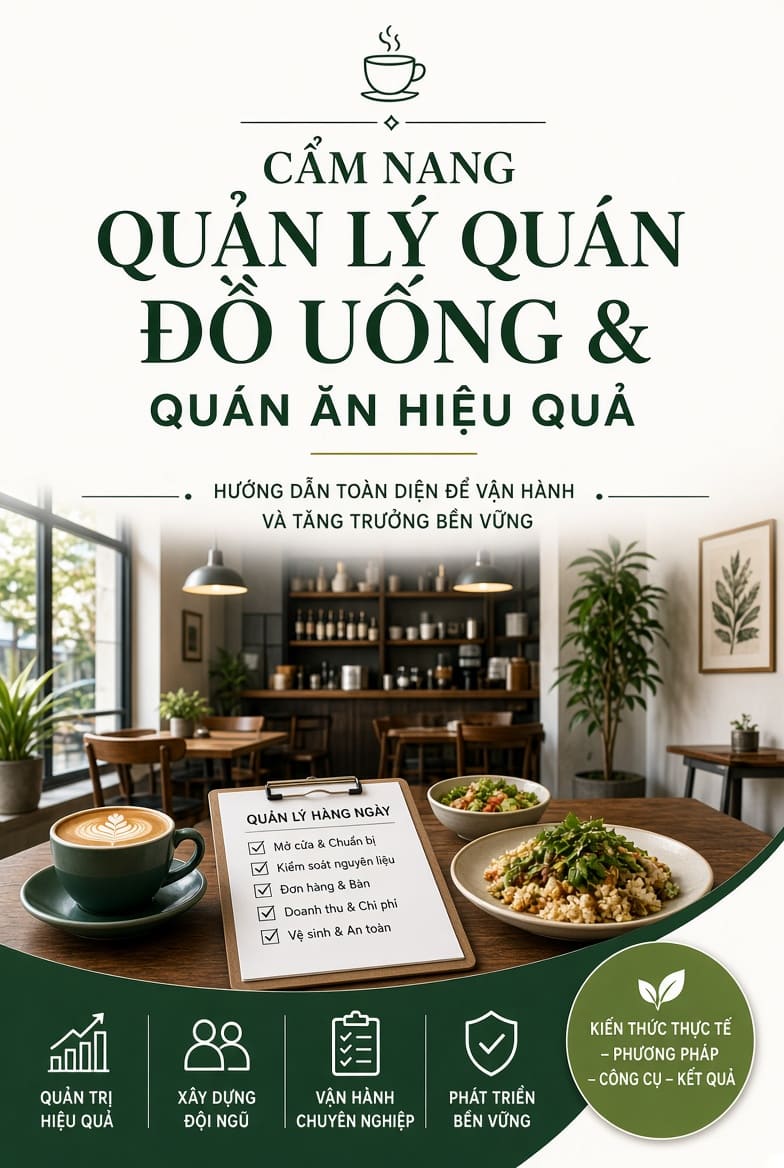 Cẩm Nang Quản Lý Quán Đồ Uống & Quán Ăn Hiệu Quả