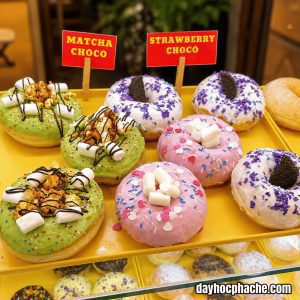 Khóa Học Làm Bánh Donut Ngon Để Kinh Doanh