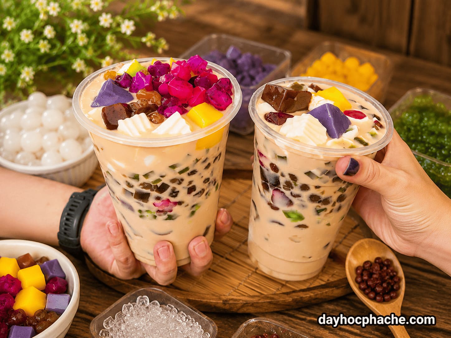 Khóa Pha Chế Trà Sữa Hiện Đại